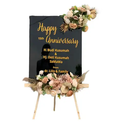 Papan Bunga Akrilik Waihaong