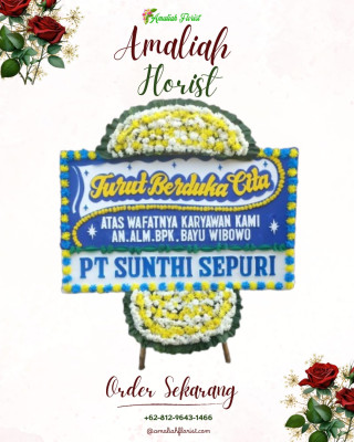 Papan Bunga Duka di Waihaong