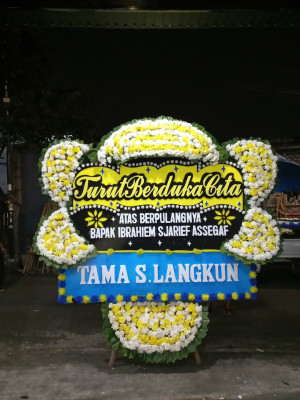 Papan Bunga Duka di Waihaong