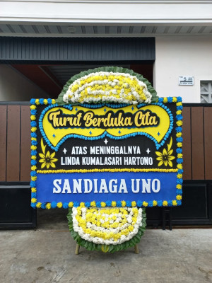 Papan Bunga Duka di Waihaong
