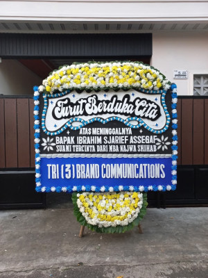 Papan Bunga Duka di Waihaong